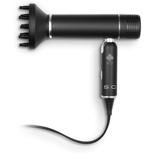 Secador de Pelo Plegable StyleCraft ACE, 1600 W, negro